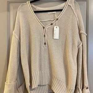 Cream sweater by VICI